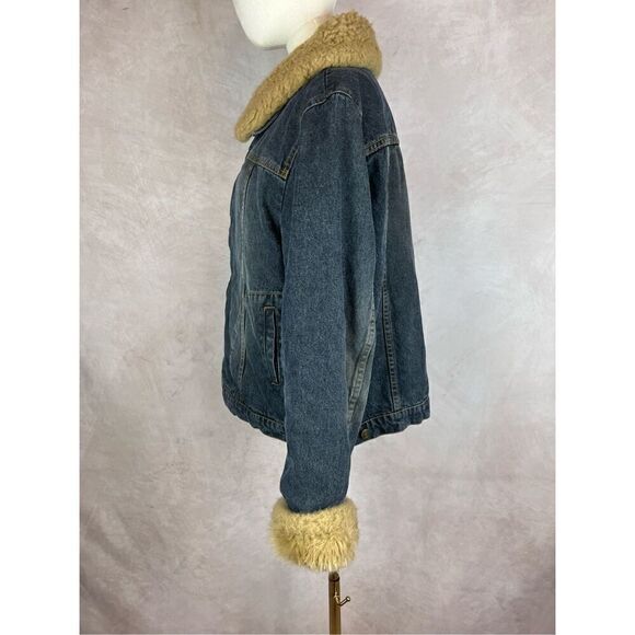 Giacca Denim Jean Jacket Y2K Style - Picture 4 of 8